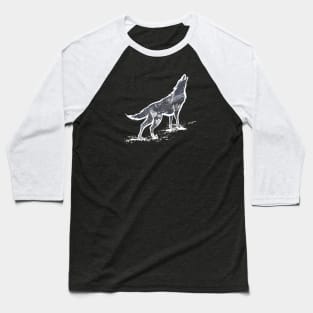 Pour Painted Wolf Baseball T-Shirt